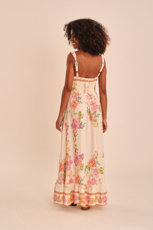 Vestido Cropped Jardim Do Deserto Estampado - foto 2
