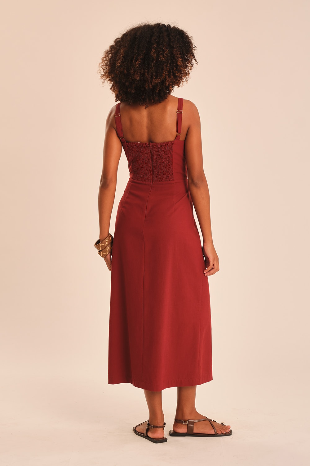Vestido Cropped Jardim Vinho Tamara