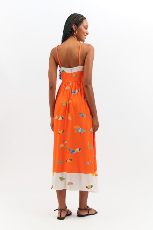 Vestido Cropped La Playa Estampado - foto 4