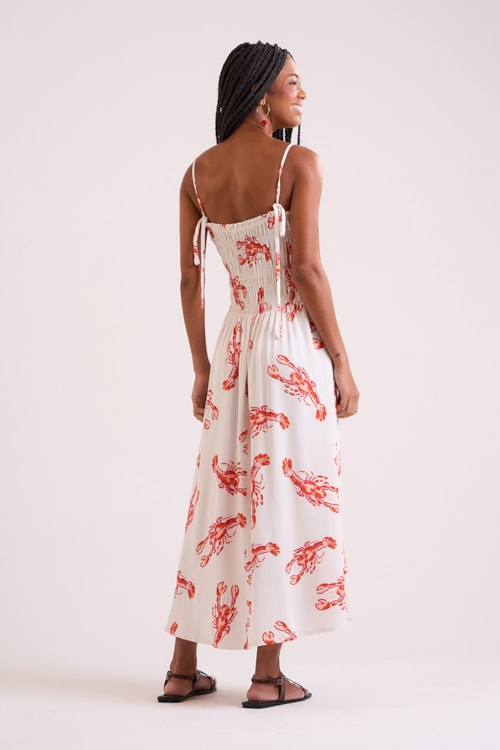 Vestido Cropped Lagostine Estampado - foto 4