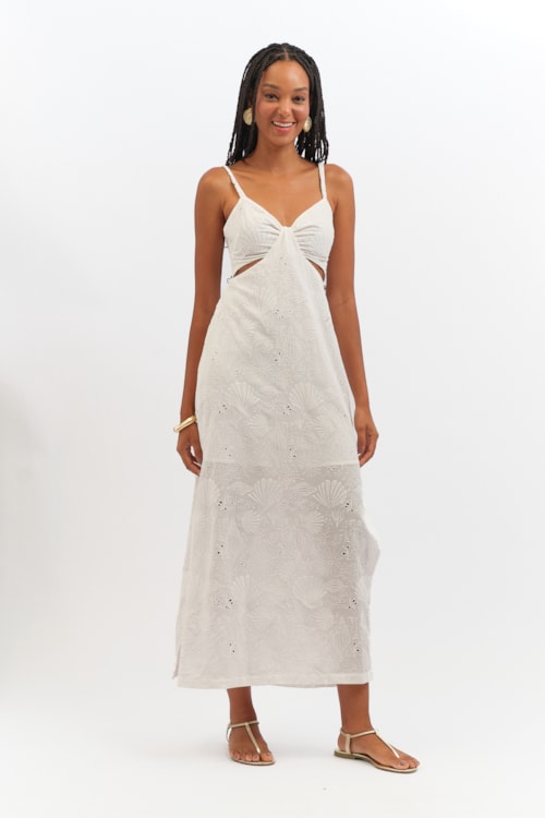 Vestido Cropped Laise Oceano Off - foto 1