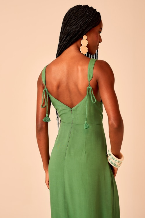 Vestido Cropped Lena Verde - foto 6