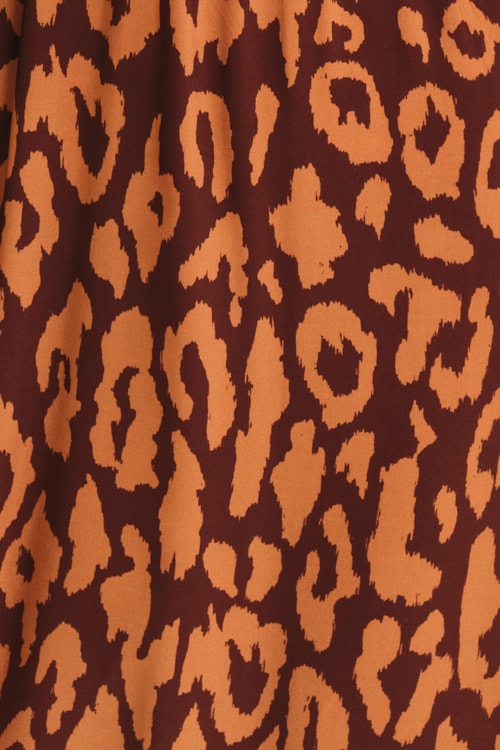 Vestido Cropped Leopard Estampado - foto 3