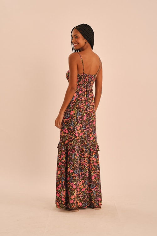 Vestido Cropped Liberty Nomade Estampado - foto 4