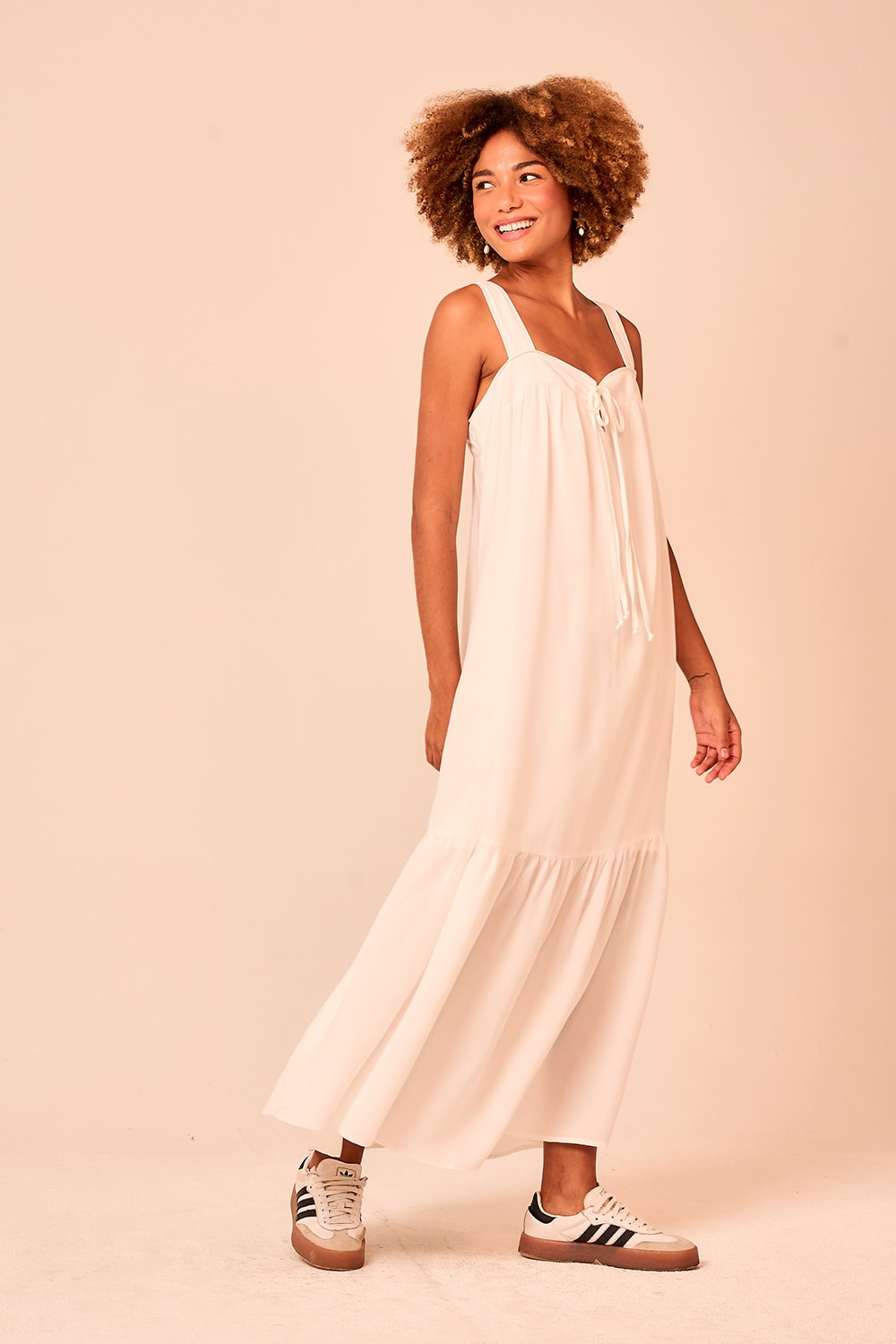 Vestido Cropped Lotus Off