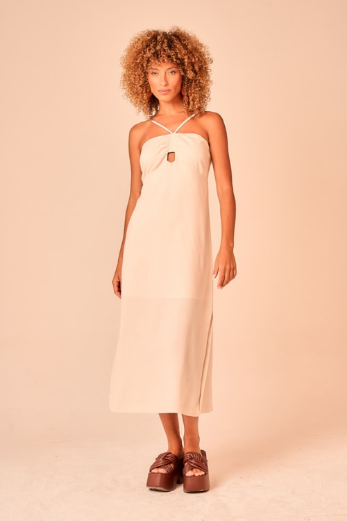 Vestido Cropped Malta Off - foto 1