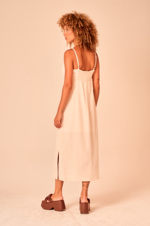 Vestido Cropped Malta Off - foto 5