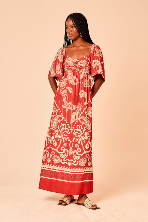 Vestido Cropped Marchilli Estampado - foto 3