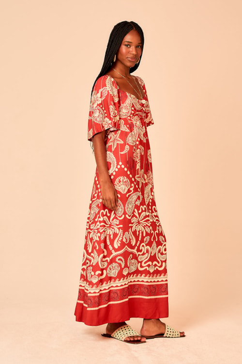 Vestido Cropped Marchilli Estampado - foto 4