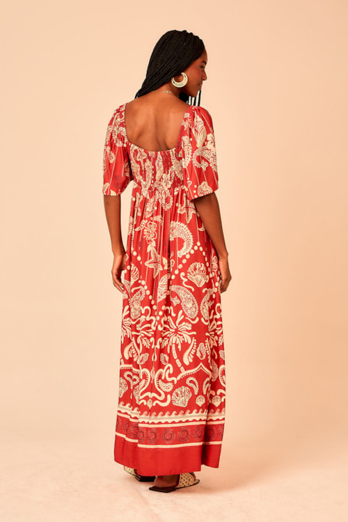 Vestido Cropped Marchilli Estampado - foto 5