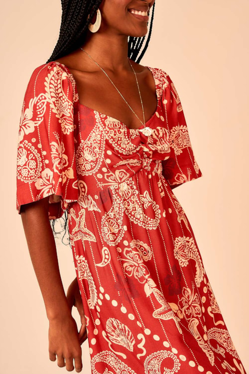 Vestido Cropped Marchilli Estampado - foto 2