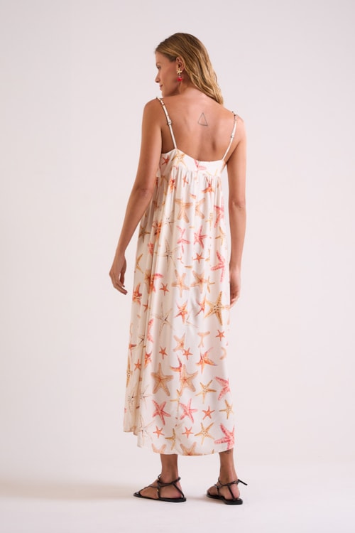 Vestido Cropped Marine Estampado - foto 5
