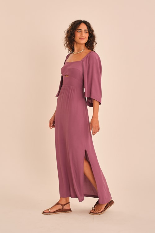 Vestido Cropped Mg Layla Roxo Lavanda - foto 4