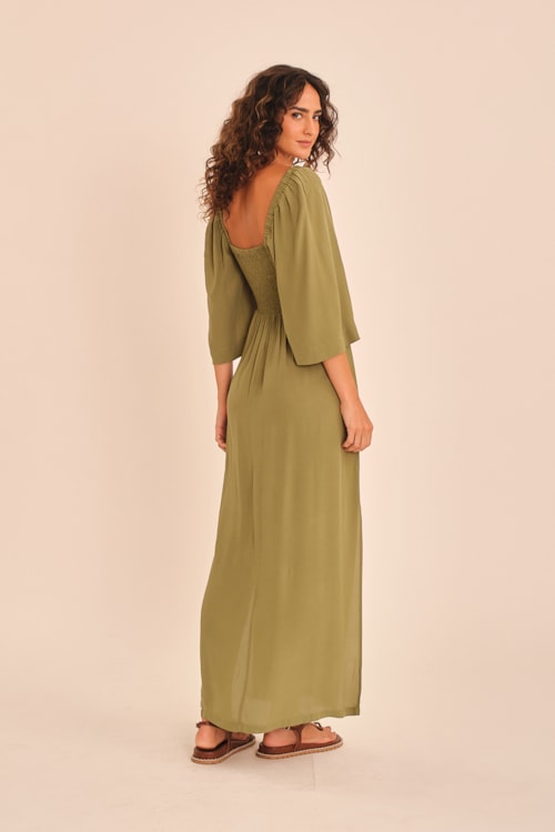 Vestido Cropped Mg Layla Verde Palmeira - foto 2
