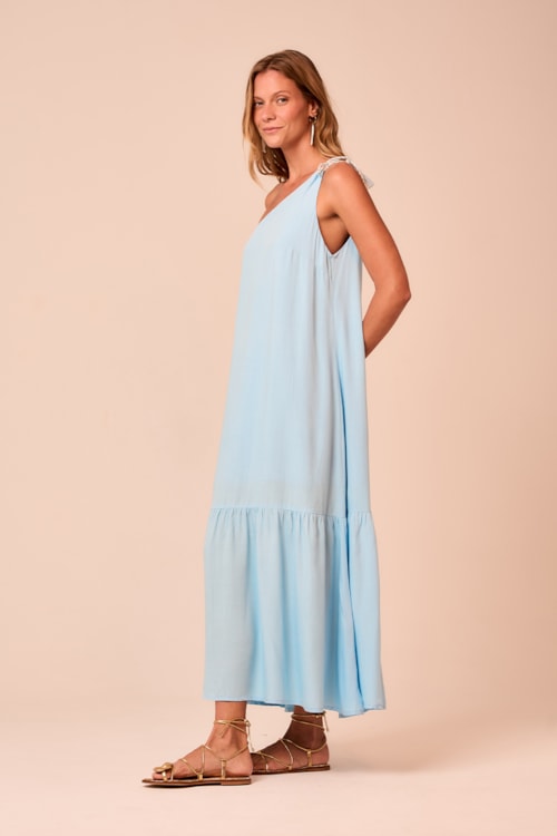 Vestido Cropped Nuvem Azul - foto 2
