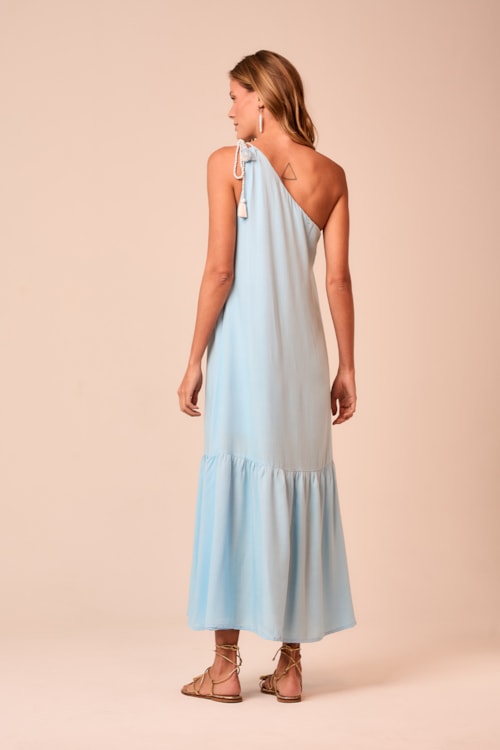 Vestido Cropped Nuvem Azul - foto 3