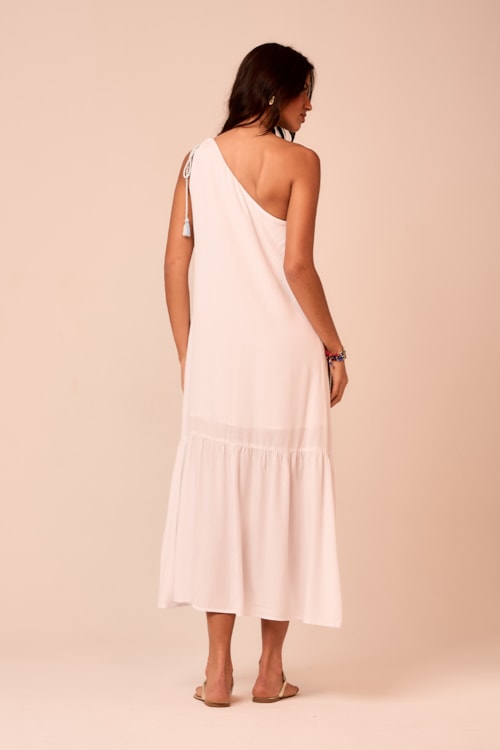 Vestido Cropped Nuvem Branco - foto 3