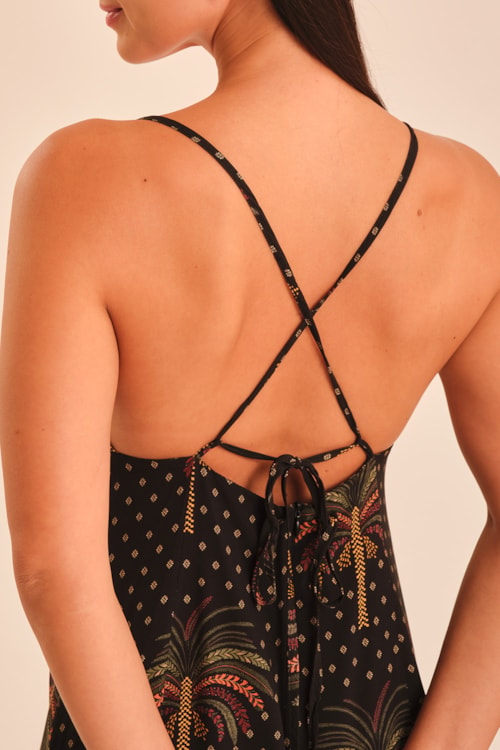 Vestido Cropped Oasis Estampado - foto 4
