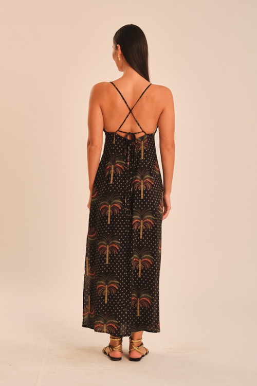 Vestido Cropped Oasis Estampado - foto 5