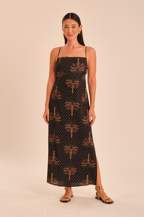 Vestido Cropped Oasis Estampado - foto 1