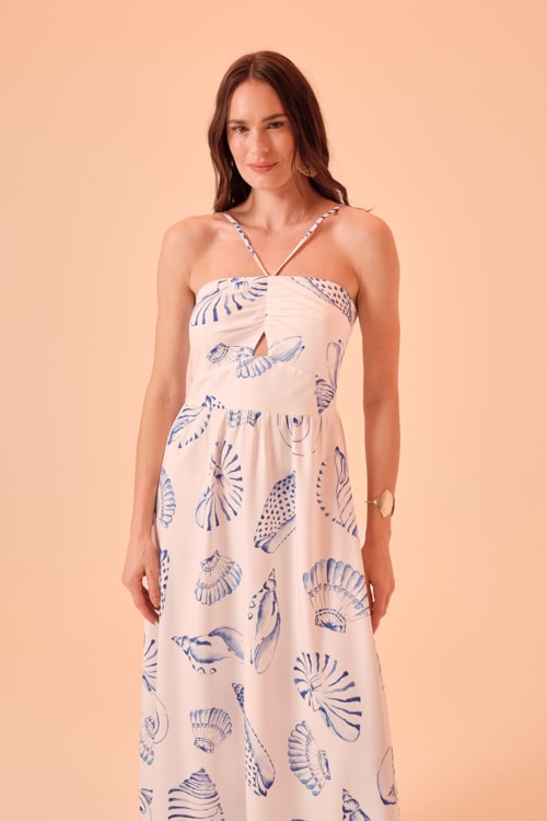 Vestido Cropped Oceanica Estampado - foto 2