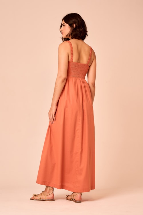 Vestido Cropped Porto Laranja - foto 3