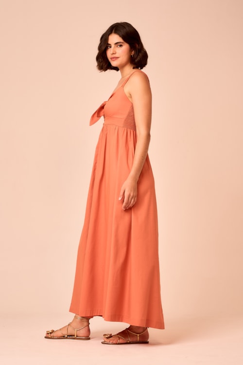 Vestido Cropped Porto Laranja - foto 2