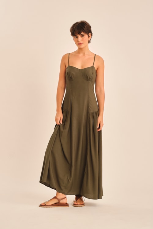 Vestido Cropped Ravena Verde - foto 2