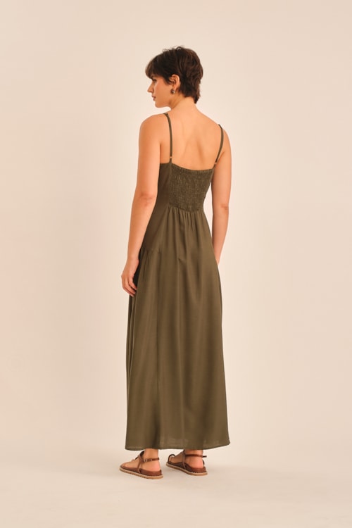 Vestido Cropped Ravena Verde - foto 3