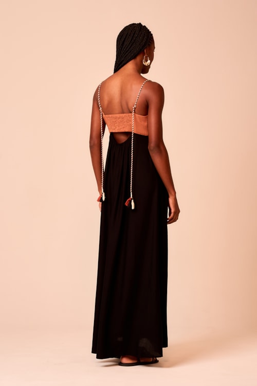Vestido Cropped Refugio Bicolor - foto 3