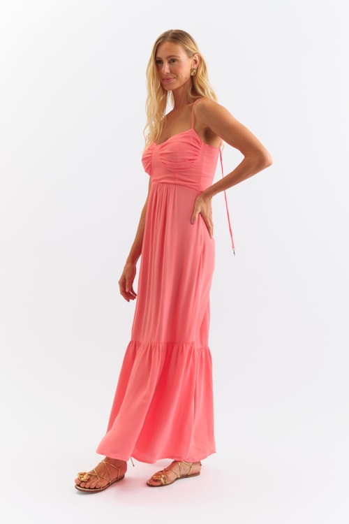 Vestido Cropped Ritmo Rosa Kani - foto 3