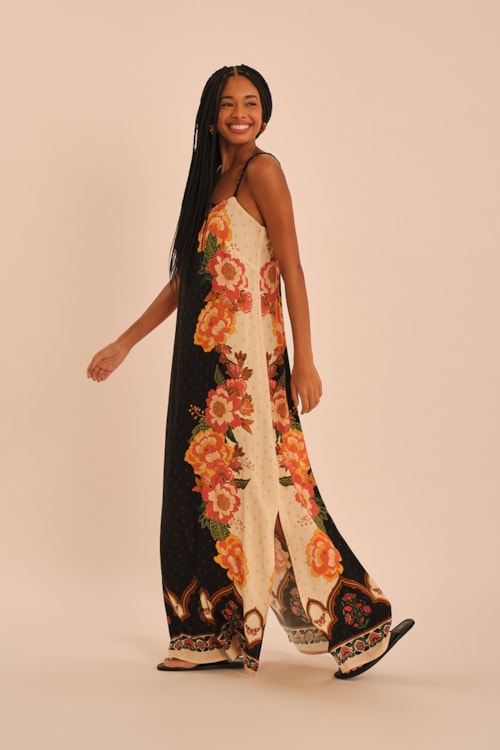 Vestido Cropped Roma Estampado - foto 3