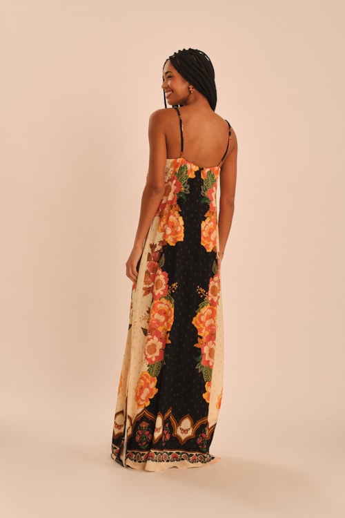 Vestido Cropped Roma Estampado - foto 4
