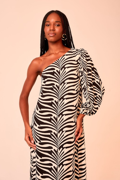 Vestido Cropped Savana Estampado - foto 1