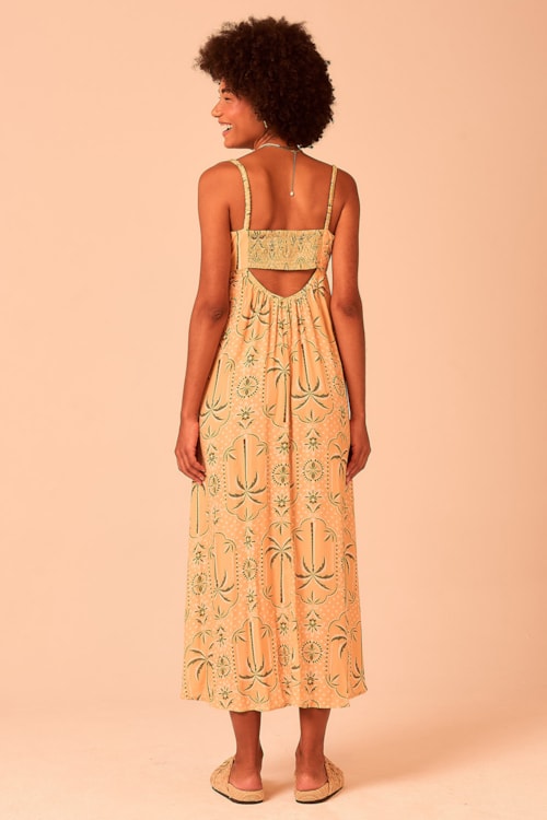 Vestido Cropped Selo Veraneio Estampado - foto 5