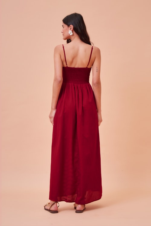 Vestido Cropped Shanti Ameixa - foto 4