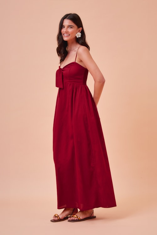 Vestido Cropped Shanti Ameixa - foto 2