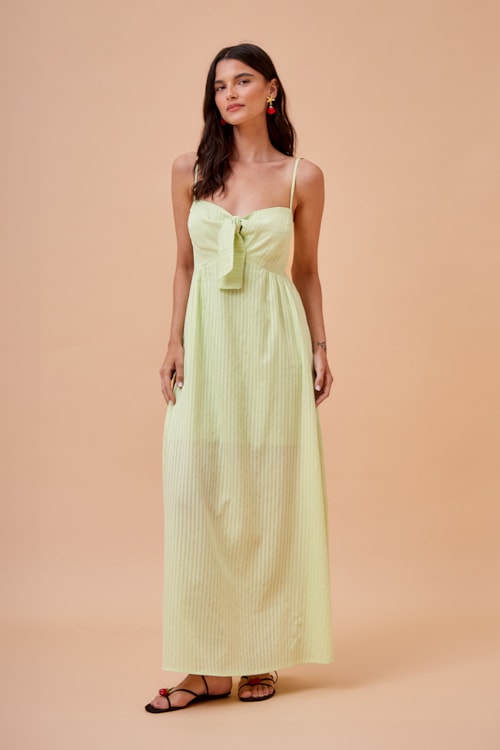 Vestido Cropped Shanti Verde Mint - foto 1