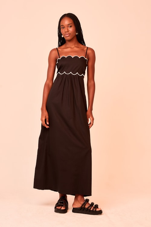 Vestido Cropped Sierra Preto - foto 4