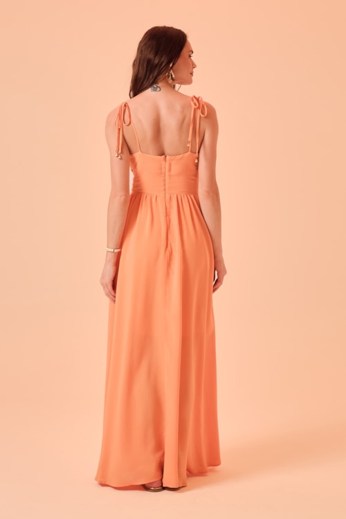 Vestido Cropped Solares Laranja - foto 5