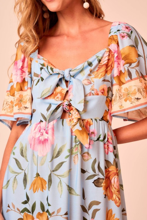 Vestido Cropped Sorrento Estampado - foto 4