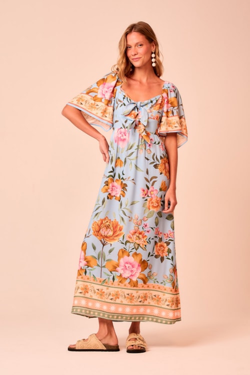 Vestido Cropped Sorrento Estampado - foto 1