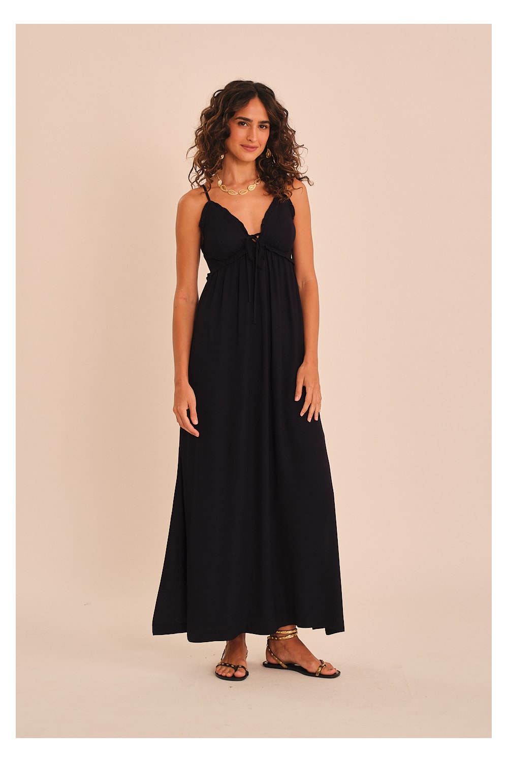 Vestido Cropped Souk Azul Medina