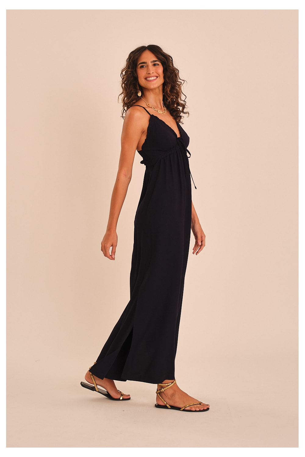 Vestido Cropped Souk Azul Medina