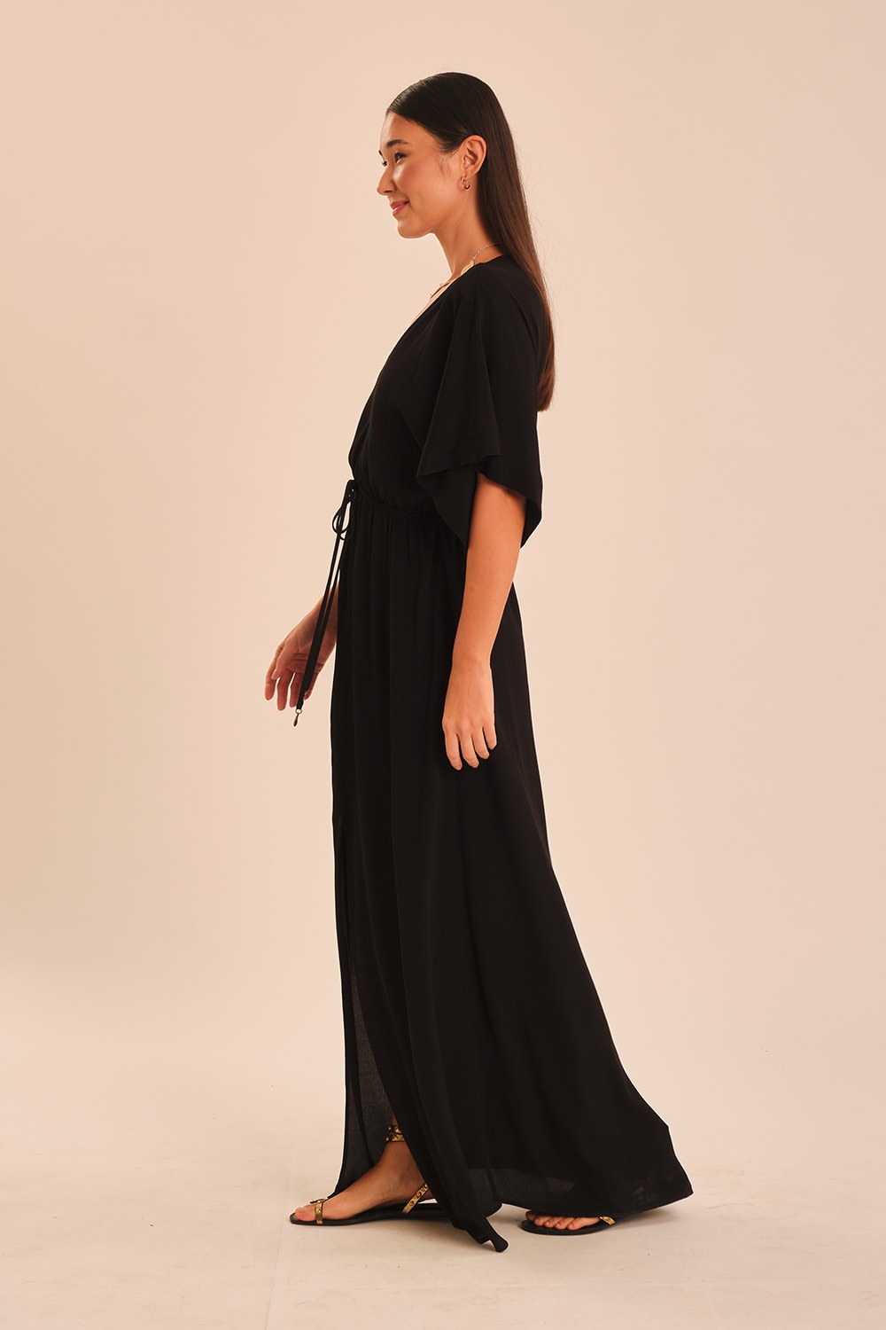 Vestido Cropped Tamara Preto