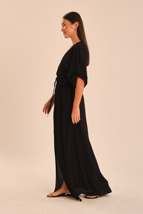 Vestido Cropped Tamara Preto - foto 3