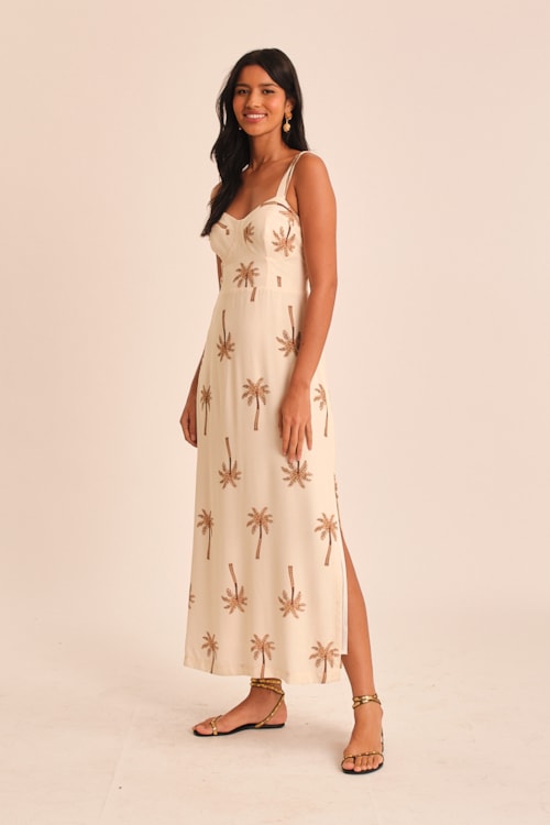 Vestido Cropped Tamareira Estampado - foto 3