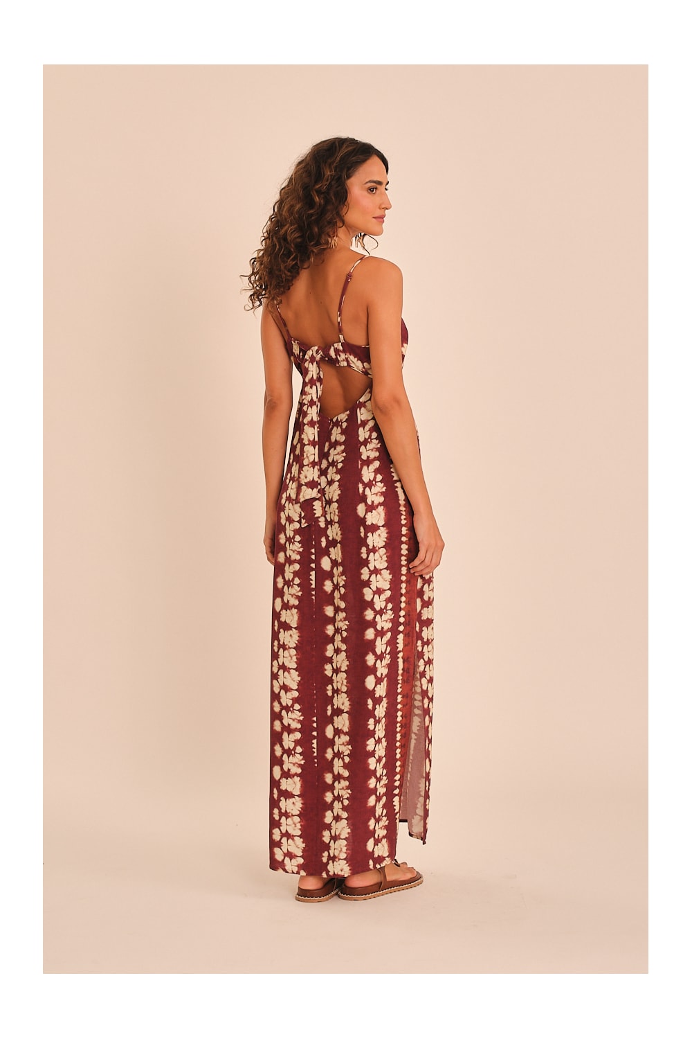 Vestido Cropped Tie Dye Luna Estampado