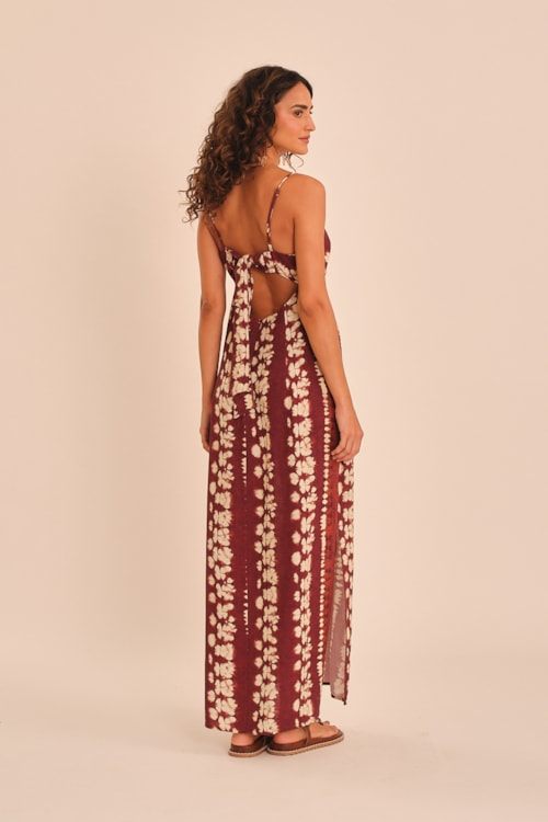 Vestido Cropped Tie Dye Luna Estampado - foto 1