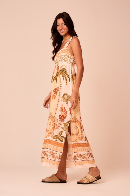 Vestido Cropped Tropicale Estampado - foto 2